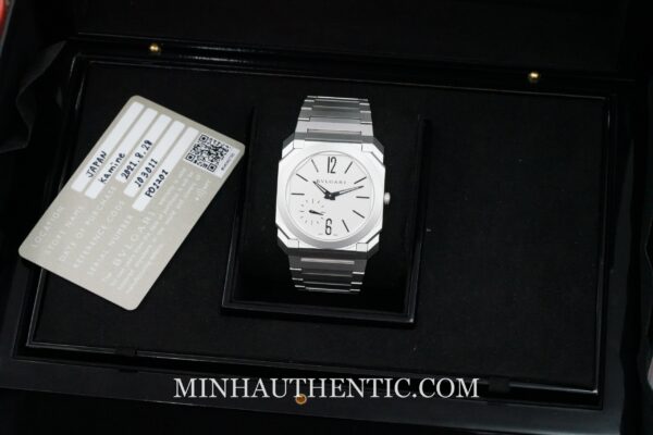 Bvlgari Octo Finissimo Sandblasted Steel 103011 - Hình ảnh 6