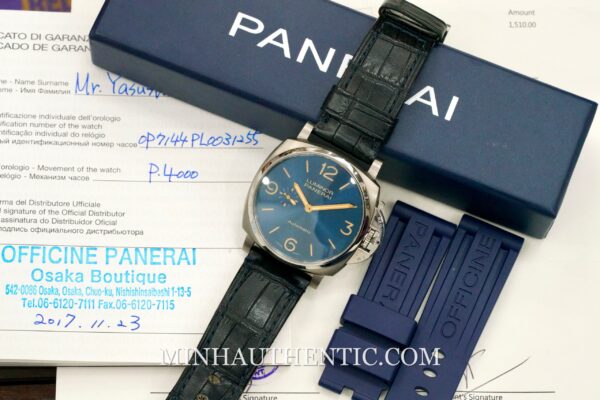 Panerai Luminor Due Blue Titanium PAM00729