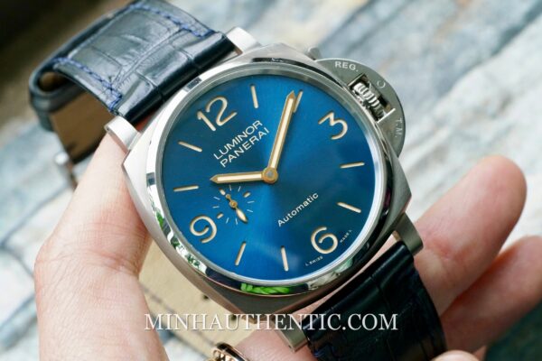 Panerai Luminor Due Blue Titanium PAM00729 - Hình ảnh 6