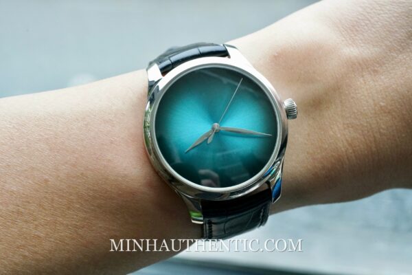 H. Moser & Cie Endeavour Centre Seconds Concept Blue Lagoon 1200-0206 - Hình ảnh 14