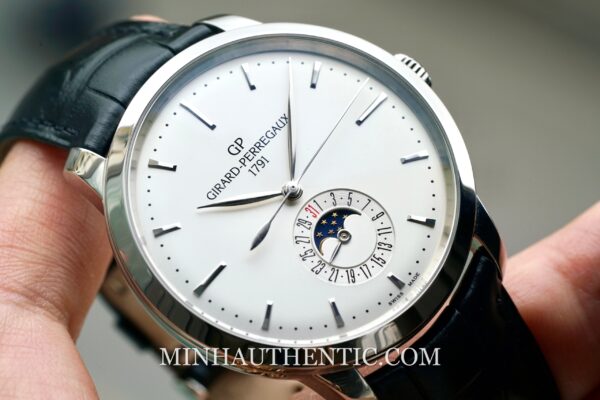 Girard Perregaux 1966 Date and Moon Phases 49545-11-131-BB60