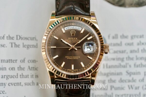 Rolex Day Date Choco 118135