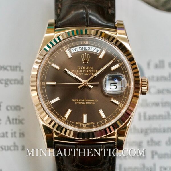 Rolex Day Date Choco 118135