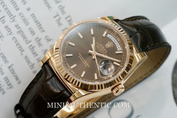 Rolex Day Date Choco 118135