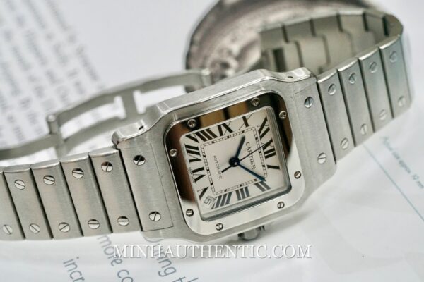 Cartier Santos Galbee XL 2823 Steel W20098D6 - Hình ảnh 7