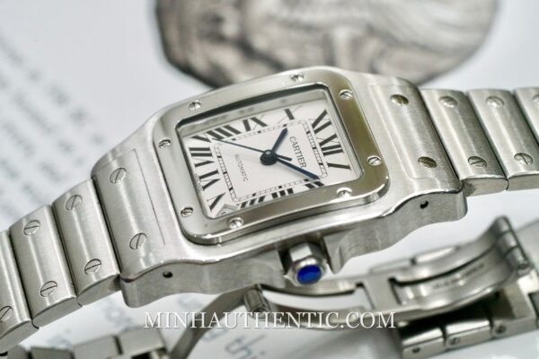 Cartier Santos Galbee XL 2823 Steel W20098D6 - Hình ảnh 2