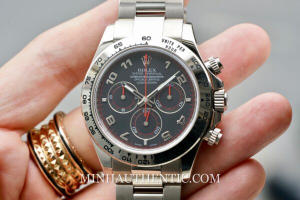 Rolex Daytona Racing Dial White Gold 116509