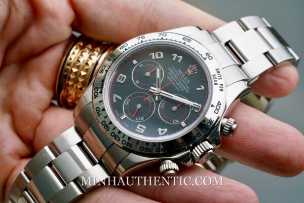 Rolex Daytona Racing Dial White Gold 116509 - Hình ảnh 8