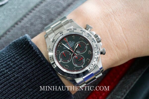 Rolex Daytona Racing Dial White Gold 116509 - Hình ảnh 3