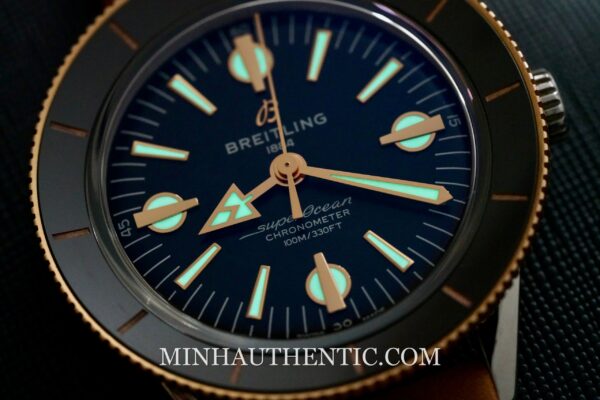 Breitling Superocean Heritage ‘57 Rose Gold Steel U10370121B1X1 - Hình ảnh 16