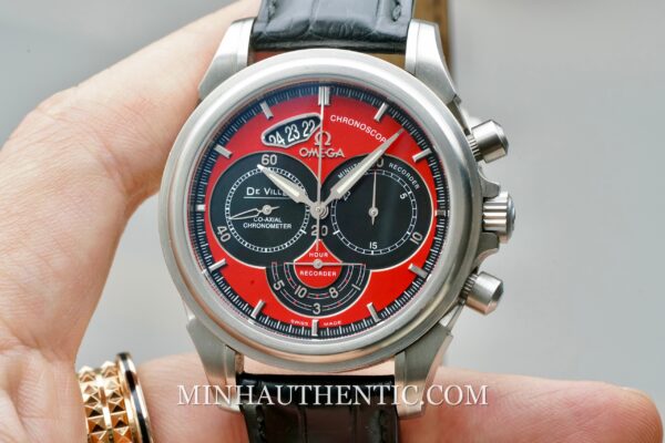 Omega De Ville Chronoscope Red 4851.61.31