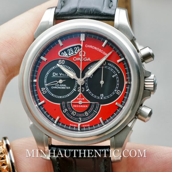 Omega De Ville Chronoscope Red 4851.61.31