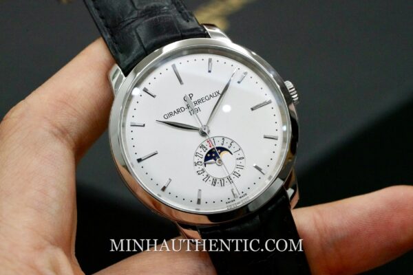 Girard Perregaux 1966 Date and Moon Phases 49545-11-131-BB60