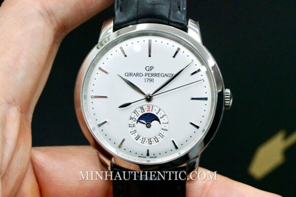 Girard Perregaux 1966 Date and Moon Phases 49545-11-131-BB60