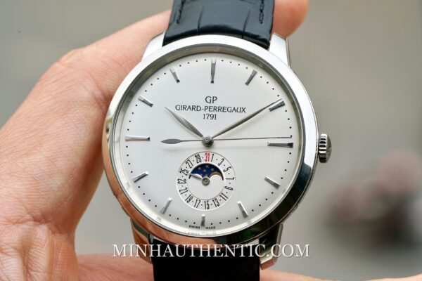 Girard Perregaux 1966 Date and Moon Phases 49545-11-131-BB60