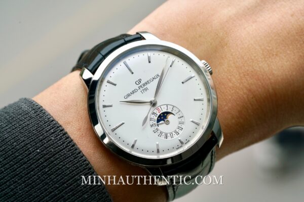 Girard Perregaux 1966 Date and Moon Phases 49545-11-131-BB60