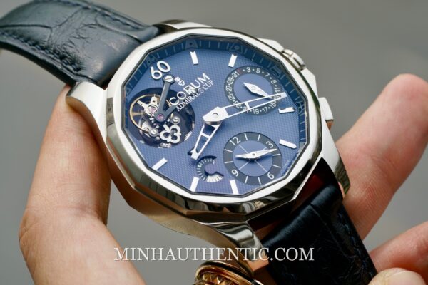Corum Admiral's Cup Seafender Tourbillon GMT White Gold - Hình ảnh 4