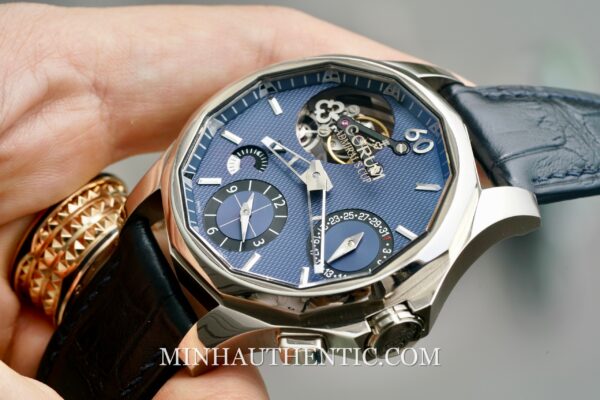 Corum Admiral's Cup Seafender Tourbillon GMT White Gold - Hình ảnh 5