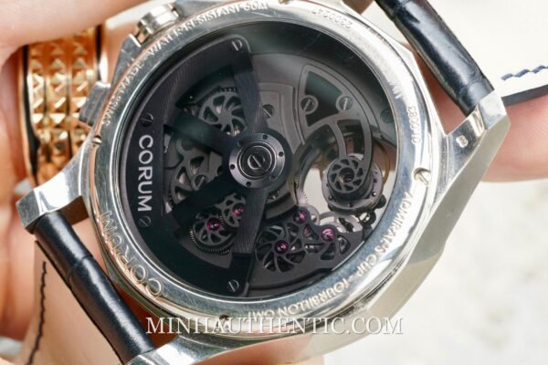 Corum Admiral's Cup Seafender Tourbillon GMT White Gold - Hình ảnh 3