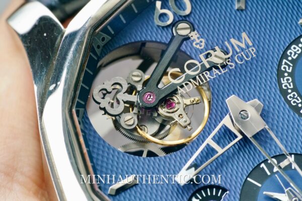 Corum Admiral's Cup Seafender Tourbillon GMT White Gold - Hình ảnh 2