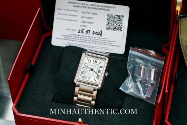 Cartier Tank Must XL WSTA0053 - Hình ảnh 2