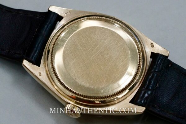 Rolex Day Date Blue Yellow Gold 18038  - Hình ảnh 7