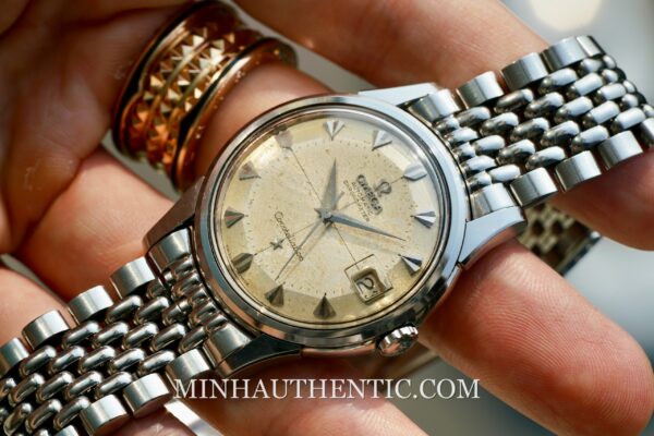 Omega Constellation Pie Pan Arrowhead Steel 14393 61 SC - Hình ảnh 5