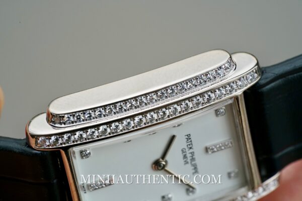 Patek Philippe Gondolo 18k White Gold Diamond 4825G - Hình ảnh 5