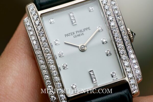 Patek Philippe Gondolo 18k White Gold Diamond 4825G - Hình ảnh 6