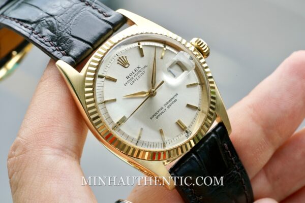 Rolex Datejust 1601 14k Gold Alpha hands - Hình ảnh 8