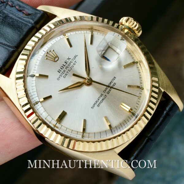 Rolex Datejust 1601 14k Gold Alpha hands