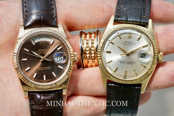 Rolex Datejust 1601 14k Gold Alpha hands