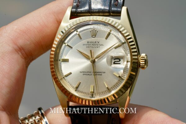 Rolex Datejust 1601 14k Gold Alpha hands