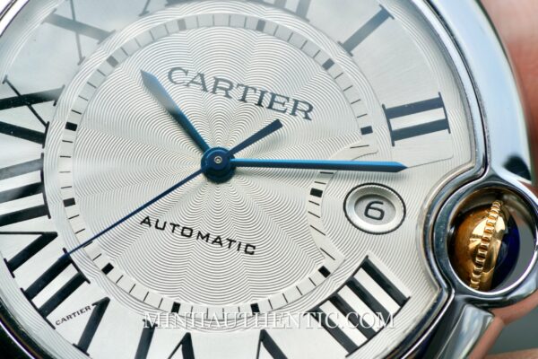 Cartier Ballon Bleu 42mm Automatic 18k Gold Steel W69009Z3 - Hình ảnh 9