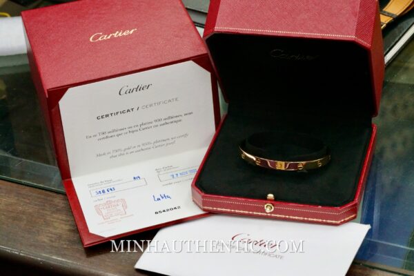 Cartier LOVE Cuff 18k Yellow gold