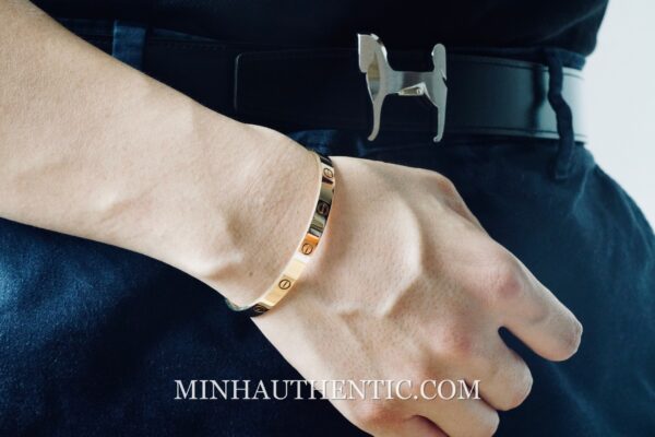 Cartier LOVE Cuff 18k Yellow Gold