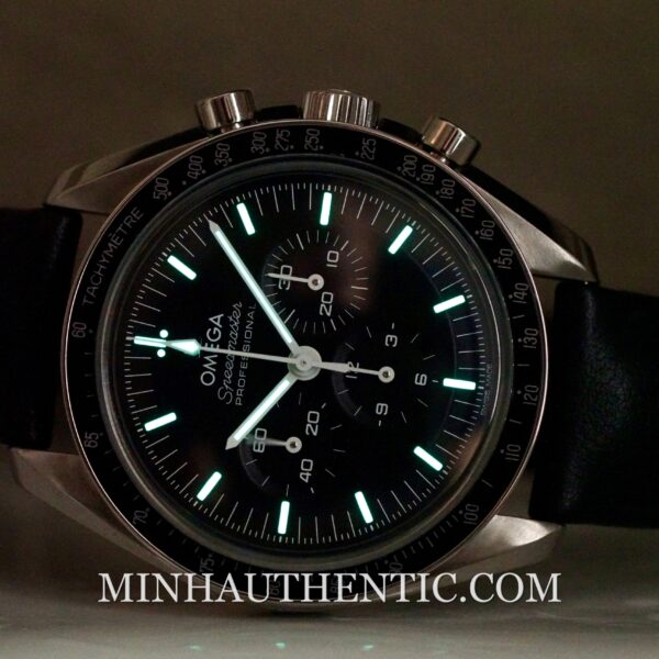 Omega Moonwatch Sapphire 3861 Dây Da 310.32.42.50.01.002