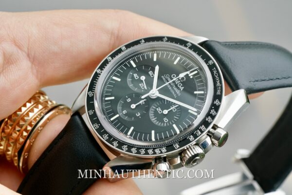 Omega Moonwatch Sapphire 3861 Dây Da 310.32.42.50.01.002 - Hình ảnh 5