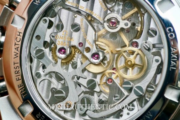Omega Moonwatch Sapphire 3861 Dây Da 310.32.42.50.01.002 - Hình ảnh 12