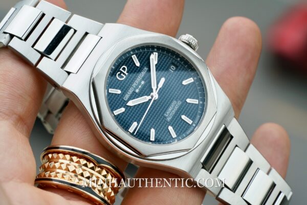 Girard Perregaux Laureato 38mm Midnight Blue 81005-11-3460-1CM - Hình ảnh 8