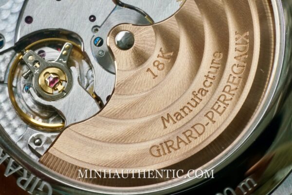 Girard Perregaux Laureato 38mm Midnight Blue 81005-11-3460-1CM - Hình ảnh 13