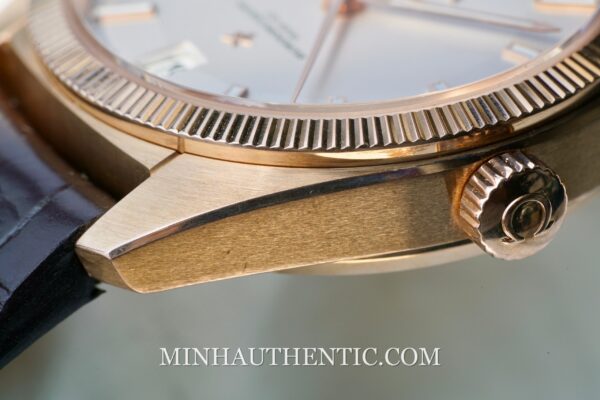 Omega Globemaster Fluted bezel