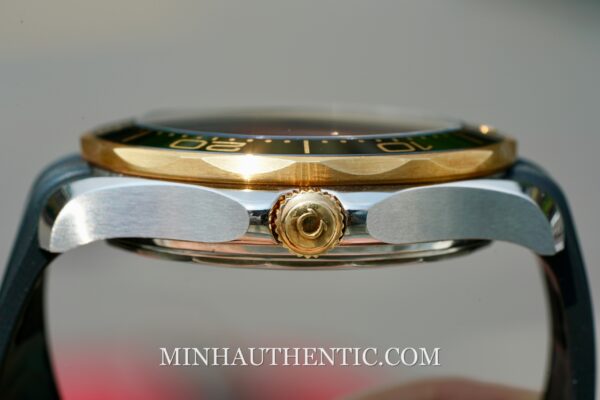 Omega Seamaster Diver 300m Yellow Gold Steel Rubber 210.22.42.20.01.001 - Ảnh 5