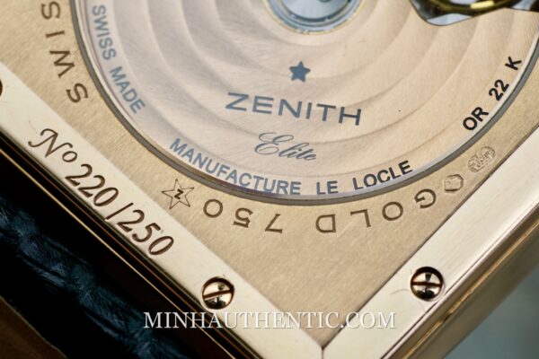Zenith New Vintage 1965 18k Rose Gold 18.1965.670/01.C506 - Hình ảnh 9