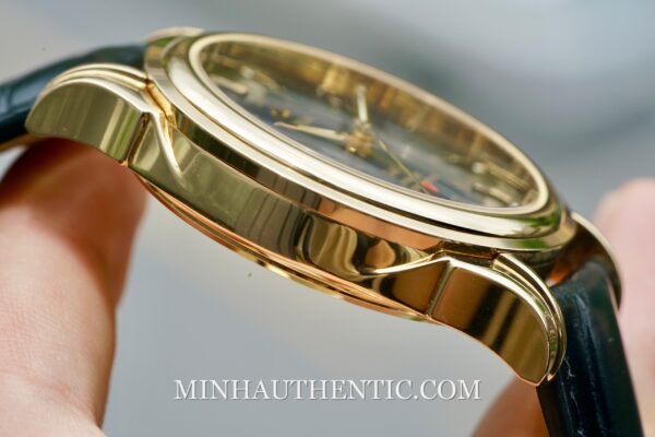 Omega De Ville GMT Blue Yellow Gold 4633.80.33 - Hình ảnh 8