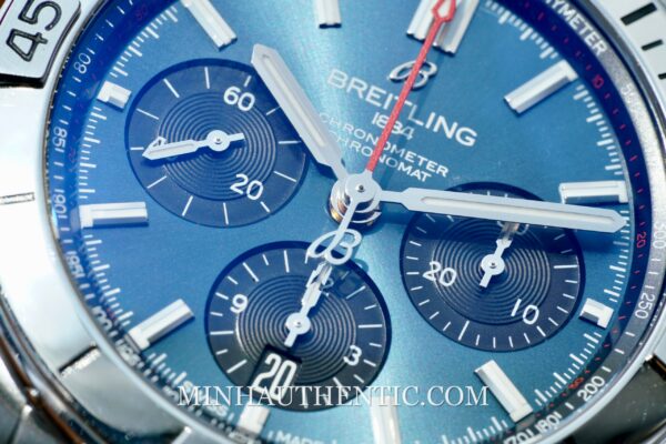 Breitling Chronomat B01 42 Blue AB0134101C1A1 - Ảnh 6