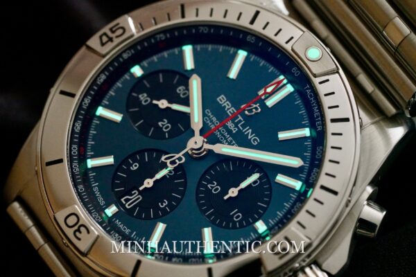 Breitling Chronomat B01 42 Blue AB0134101C1A1 - Ảnh 15