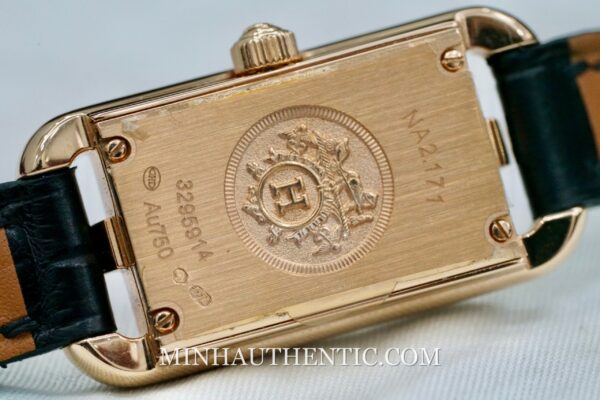 Hermes Nantucket Small Diamond Rose Gold W044193WW00 - Ảnh 5