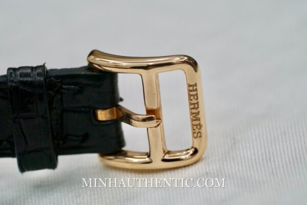 Hermes Nantucket Small Diamond Rose Gold W044193WW00 - Ảnh 3
