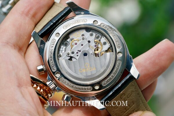 Omega De Ville Chronoscope Palladium MOP 4630.53.31 - Ảnh 7